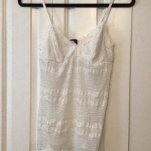 Cosabella White Lace Dress